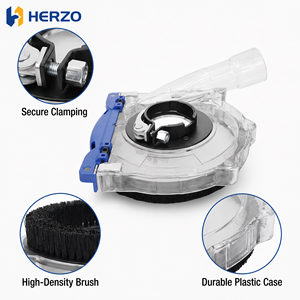 HERZO Cubierta Transparente Antipolvo <span class=keywords><strong>para</strong></span> <span class=keywords><strong>Amoladora</strong></span> Angular de 125mm, Material Plástico, 20 Unidades/<span class=keywords><strong>Caja</strong></span>, Accesorios <span class=keywords><strong>para</strong></span> Herramientas Eléctricas - Product Image 4