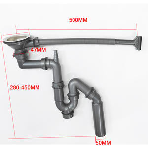 Prezzi di fabbrica filtro di <span class=keywords><strong>scarico</strong></span> per <span class=keywords><strong>lavello</strong></span> da <span class=keywords><strong>cucina</strong></span> singolo in acciaio con tubo 50 uscita filtro per <span class=keywords><strong>lavello</strong></span> singolo <span class=keywords><strong>salvaspazio</strong></span> - Product Image 1