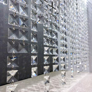 ม่านลูกปัดคริสตัลหรูหรา ม่านกั้นห้อง ม่านกั้นห้องน้ำ ครึ่งผนัง ตู้เก็บรองเท้า ฉากกั้นคริสตัล - Product Image 3