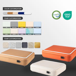 Camas de lujo con calefacción/refrigeración con control de temperatura para perros, cubierta ortopédica de espuma viscoelástica para mascotas, OEM/ODM - Product Image 3