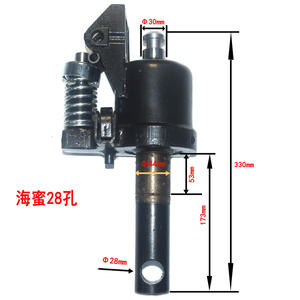 Vérin hydraulique Noli pour transpalette manuel 3,5 tonnes, simple action, tige de piston en acier chromé dur - Product Image 2