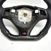 Volant sport en fibre de carbone de haute qualité E90 M3 pour voitures E82 E87 E90 E92 E93, compatible avec les palettes de changement de vitesse