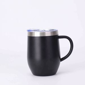 Stainless Steel Tumbler Vacuum Insulated Mug With Lid Travel Drinkware Minimalist Design Multiple Colors Available - Product Image 5