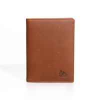Porte-passeport en cuir personnalisé d'usine Portefeuille de passeport Portefeuille de documents de voyage Porte-passeport