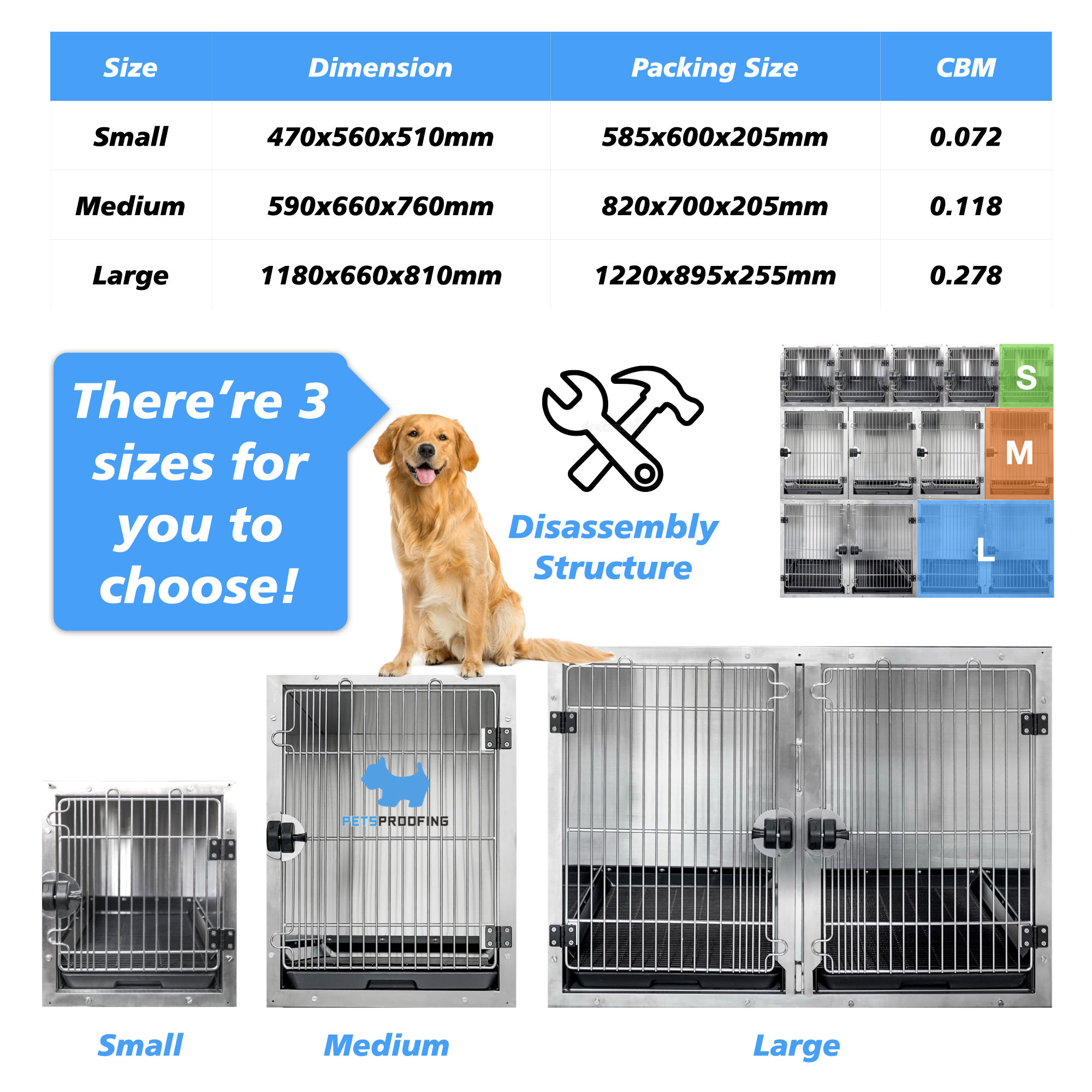 Metal Dog Crate Size For Golden Retriever Puppy Golden Retriever