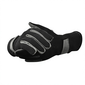 Gants de course en cuir unisexes à doigts entiers avec grip antidérapant et fermeture à cordon pour activités de plein air, résistants à l'usure en hiver - Product Image 3