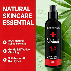Private Label Nose Earring Belly Button Piercing Wound Wash Cleaner Wound Skin Care Repair Ear Piercing Aftercare <b>Spray</b> - Product Image 4