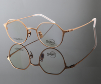 Monture de lunettes optiques en titane pur, Design résistant à l'usure, prix d'usine