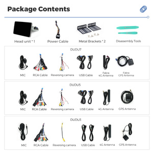 Radio de Coche Universal Android DUDU 7 con Rotación de 360 Grados, Unidad Principal 1 Din, Pantalla Grande de 10.1 Pulgadas, Tipo de Rotación Aleatoria, Navegador para Coche - Product Image 6