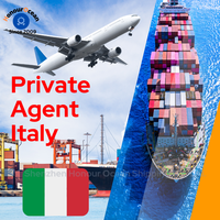 Agent de logistique intégré DDP, maritime, aérien, DHL, tarif de transport, transitaire, de Chine vers l'Italie, Europe, livraison porte à porte