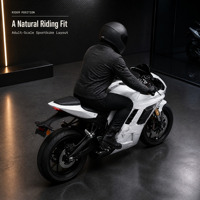 72V 3000W Cybern Lithium Electric Streetbikes with Mid-Motor Powertrain Disc Braking System 120km/h T9