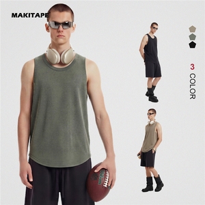 เสื้อกล้ามบาติกแบบหนา สไตล์สตรีทแวร์ ขาดๆ แบบวินเทจ  รับสกรีนโลโก้ เสื้อกล้ามผู้ชาย - Product Image 1