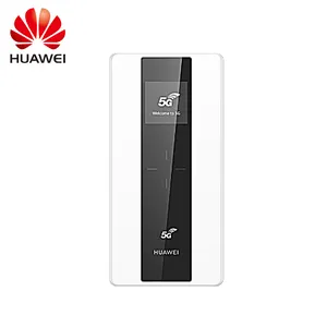 Grosir mobile hotspot router 5g-Huawei 5G Router WiFi Ponsel E6878-870 Baterai 4000M Huawei 5G MIFI Hotspot Titik Akses Nirkabel Mobile WiFi NA NSA Mode