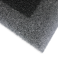 Coussin filtrant en mousse – Mousse poreuse haute densité, retient la poussière et les particules, lavable, réutilisable pour les aquariums et les appareils électroménagers