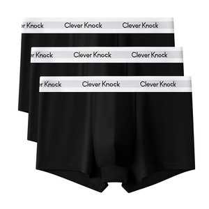 <span class=keywords><strong>Slip</strong></span> Boxer in Maglia da <span class=keywords><strong>Uomo</strong></span> Morbidi e Comodi, a Vita Media, in Cotone Traspirante e Antibatterico, di Alta Qualità con Logo Personalizzato, in Vendita Calda - Product Image 3