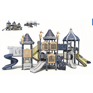 Equipo de Juegos Infantiles para Exteriores Personalizable y Ecológico en Venta con Toboganes de <span class=keywords><strong>Plástico</strong></span> Resistentes para Jardín - Product Image 3