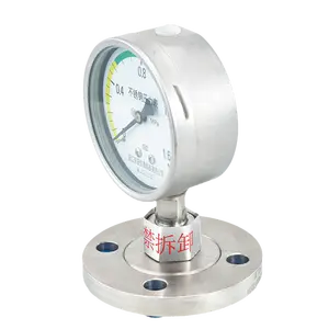 All Stainless Steel Vacuum Pressure Gauge Digital Vacuum Pressure Meter Vacuum Pressure Gauge With Diaphragm Seal Model