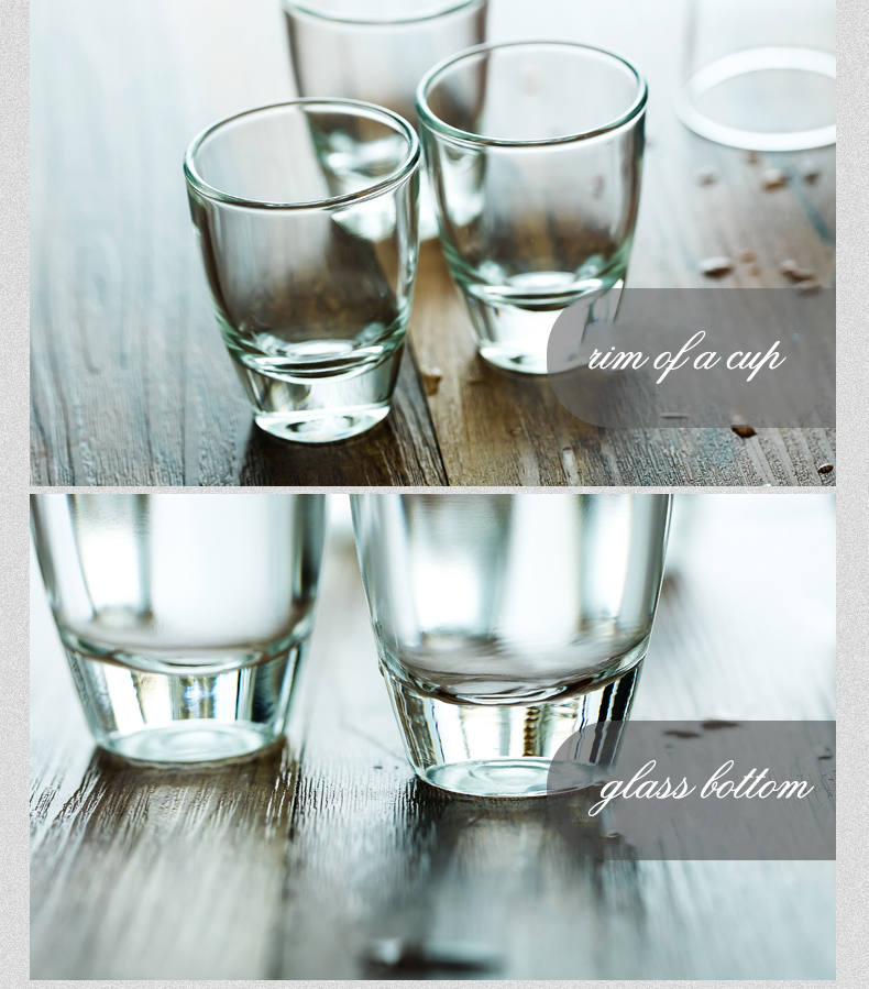 Tourist souvenir martin wine Saki vokda heavy base cups shot glass tequila unleaded small lead free glassware drink dispensador