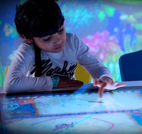 Gooest Magic Sea, Sistema de Entretenimiento Interior con Juegos de Proyección Interactiva 3D para Familias y Niños