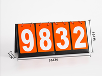 Tableau de score de basketball portable à 2 chiffres pour les matchs sportifs, usage quotidien, extérieur