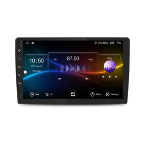 Route Werks versorgung Android 13 Auto GPS für 9 Zoll 1280*720QLED Universal Host mit WLAN 4G DSP Autoradio mit Lüfter