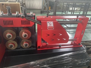 Machine à redresser les barres d'armature à conversion <span class=keywords><strong>de</strong></span> fréquence TCYT 0-106 m/min, machine à redresser et à couper les barres d'acier CNC - Product Image 2