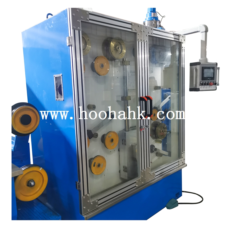 DC 30kW Tandem Line Wire Extrusion Machine For Network Lan Cable