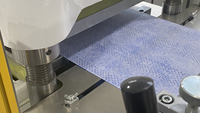 Machine de découpe automatique de tissus à lit plat Mitsubishi Motor, de rouleau à rouleau, avec capacité de production de 100 m/min