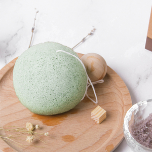 <span class=keywords><strong>Éponge</strong></span> de maquillage naturelle <span class=keywords><strong>Éponge</strong></span> de konjac végétal pour le nettoyage du thé vert <span class=keywords><strong>Éponge</strong></span> exfoliante pour la peau du <span class=keywords><strong>visage</strong></span> - Product Image 2