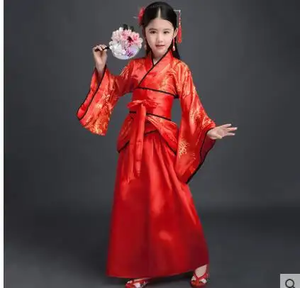 <span class=keywords><strong>2022</strong></span> primavera niños estilo chino manga larga vestido antiguo Nuevo vestido de niñas Hanfu niños <span class=keywords><strong>Anime</strong></span> <span class=keywords><strong>Cosplay</strong></span> disfraz Ecoparty - Product Image 2
