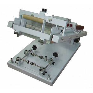 Manual Curved Circular Screen Printing Machine Paper Cup Cosmetic Bottle Printing Machine Pen <b>Candle</b> Screen Printing Machine - Product Image 6