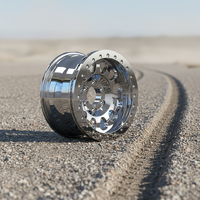 Sera <strong>Best</strong>-<strong>selling</strong> New Aluminum Forged Offroad <strong>Beadlock</strong> <strong>Wheels</strong> <strong>17</strong> <strong>Inch</strong> PCD 6x139.7 Polished Gunmetal Custom for SUV/Truck