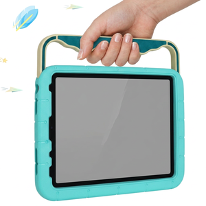 เคสแท็บเล็ตเด็ก HGD ลายการ์ตูนน่ารัก วัสดุ EVA กันน้ำ พร้อมช่องใส่ดินสอ สำหรับ iPad 10.2 2020 และ iPad 10.5 2018 - Product Image 1
