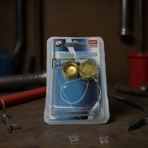 TAPON ROSCADO 21/2 2PCS Pipe Threaded Plug Plumbing Fitting - Product Image 3