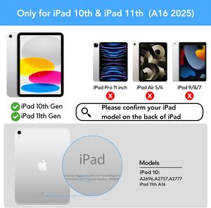 Étui Clavier Magnétique Personnalisé pour iPad 10e et 11e Génération A16 avec Trackpad Multi-Touch, Support Flottant Cantilever et Protection Anti-<span class=keywords><strong>Chute</strong></span> - Product Image 2