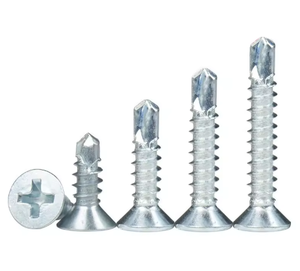 Precision Drilling Screw for <strong>Thin</strong> Steel Plate and <strong>Sheet</strong> Fixing Galvanized Countersunk <strong>Metal</strong> Screw - Product Image 3