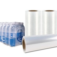 Film rétractable en polyéthylène plastique résistant à l'humidité, film rétractable thermique transparent souple POF