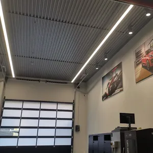 Seamless Connection Custom Shape LED Linear Light 1.2m 4ft Ceiling Office Pendant Linkable Profile Light