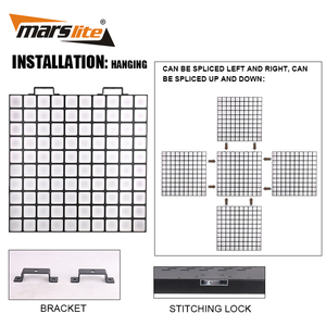 Ma trận <span class=keywords><strong>LED</strong></span> ánh sáng 10x10 đầy đủ màu sắc Dot <span class=keywords><strong>Matrix</strong></span> DMX ma trận blinder ánh sáng cho di Câu lạc bộ - Product Image 4