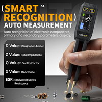 FNIRSI LCR-ST1 Pince de mesure, testeur de pont, testeur de résistance, de capacité et d'inductance