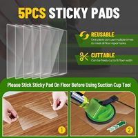 Outil magique de réparation de joints de plancher en bois, ventouse puissante de qualité industrielle OEM, ne endommage pas le bois ni l'acier