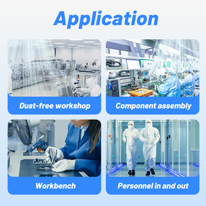 ST102B 台式双头交流220V 50Hz ESD静电消除离子风机，具有可调防静电功能 - Product Image 4