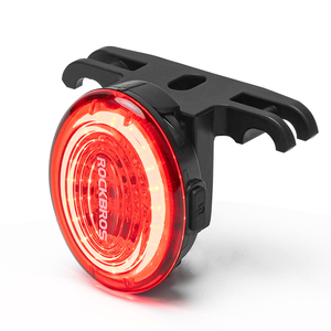 Luz Trasera para Bicicleta <span class=keywords><strong>ROCKBROS</strong></span> Inteligente Ultra Brillante, Recargable, Impermeable, LED - Product Image 1