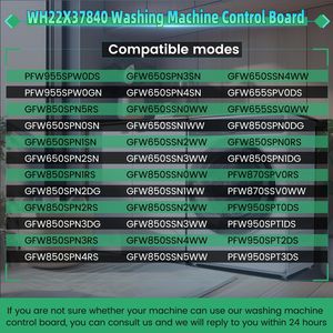 Carte de commande de machine à laver Wansheng 888, 1 couche, masque de soudure vert ignifuge pour appareils GE - Product Image 3