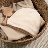 Bonnet tricoté pour bébé nouveau-né, bonnet pour bébés garçons et filles de 0 à 12 mois, coton biologique pur, doux, respirant, toutes saisons