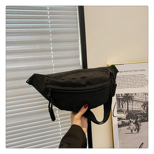 לוגו מותאם אישית אופנה נשים גברים crobody חבילת חזה מיני טלפון עמיד למים pouch תיק חגורה שחור תיק החגורה תיק - Product Image 5