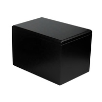 Urna de nogal personalizada de alta calidad para cremación humana, urna de madera de ceniza para urna hecha a mano funeraria con bolsa para almacenamiento