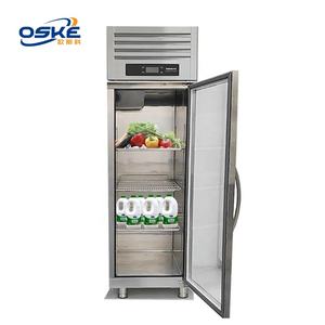 Congelador de pie de acero inoxidable <span class=keywords><strong>Berserk</strong></span>, congelador de pie de temperatura única, refrigerador de cocina comercial a la venta - Product Image 2