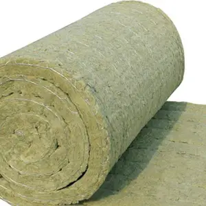 KAIHUA Fire CE Certificate Asbestos Insulation Rock Wool Felt Roll Rock Wool Blanket