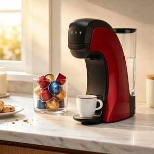 Cafetera Multi Cápsulas <span class=keywords><strong>con</strong></span> Diseño <span class=keywords><strong>de</strong></span> Cajón, 19 Bares, Calentamiento Rápido, Espresso, Americano, 5 en 1, para Oficina, Apartamento, Fiestas - Product Image 6